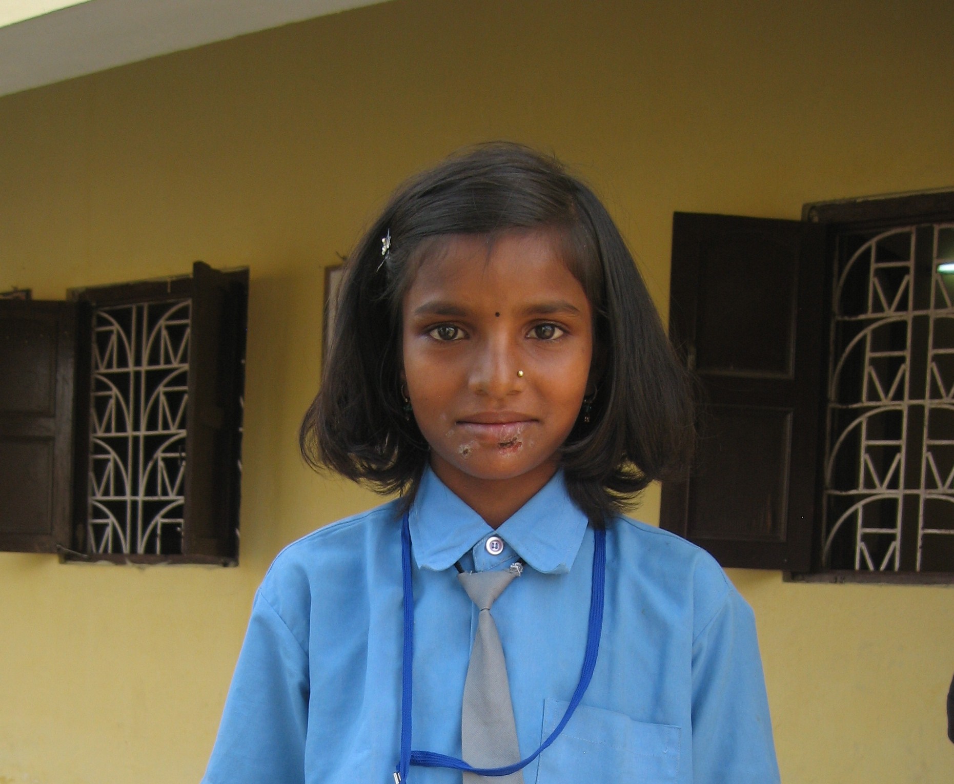 Une école à Bodh Gaya - Anisha