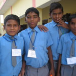 Une école à Bodh Gaya - Les garçons