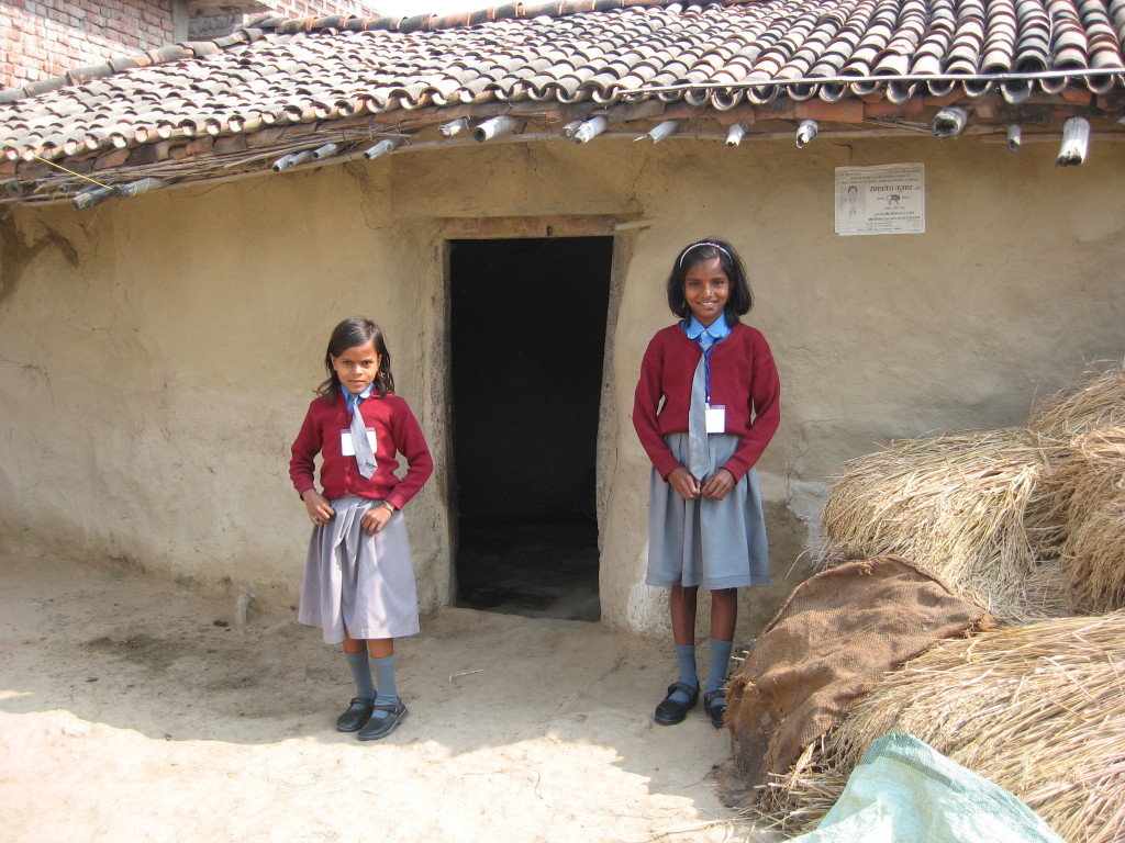 Une école à Bodh Gaya - La maison d'Anisha