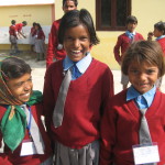 Une école à Bodh Gaya - regards de braise