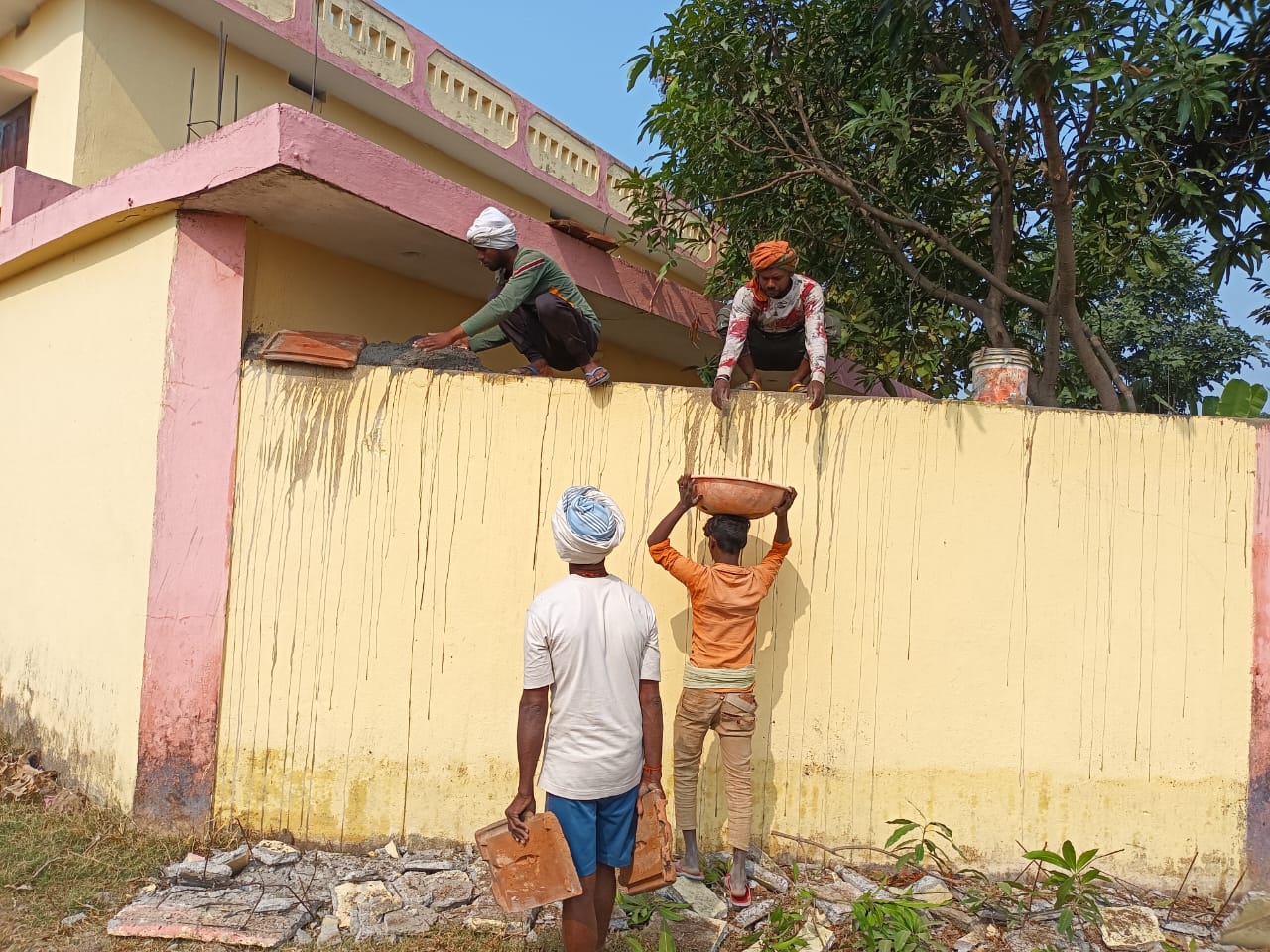 une-école-à-bodh-gaya-travaux-2022-12-05