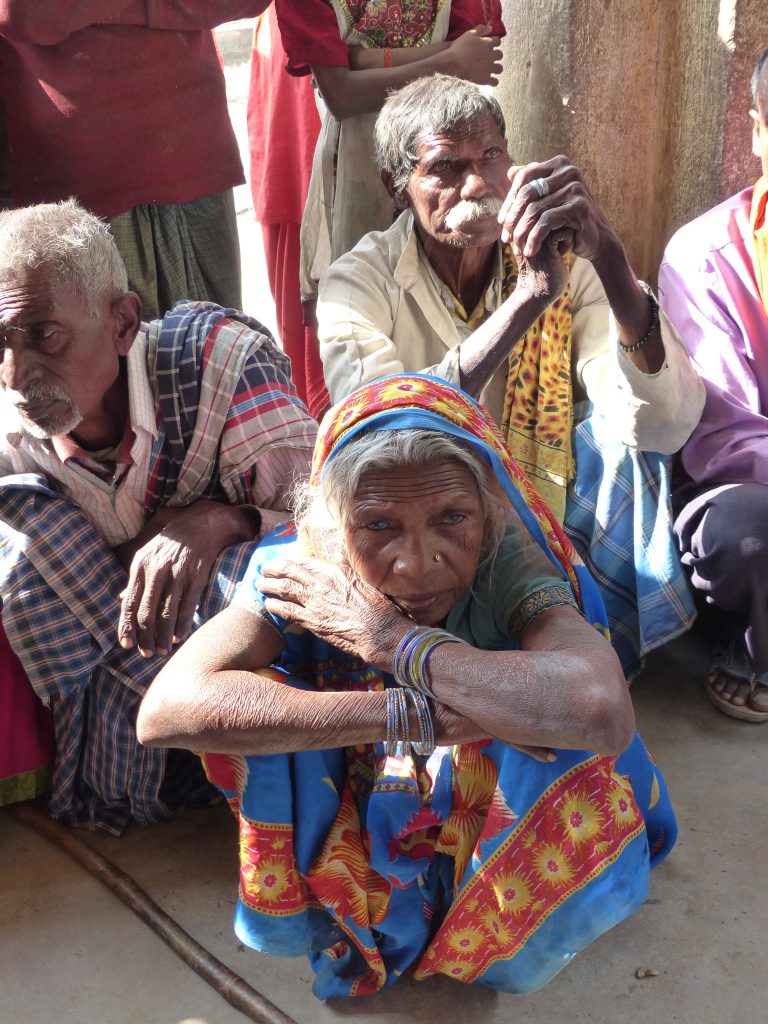 Personnes âgées que nous avons rencontrées en 2023 dans un village proche de l'école