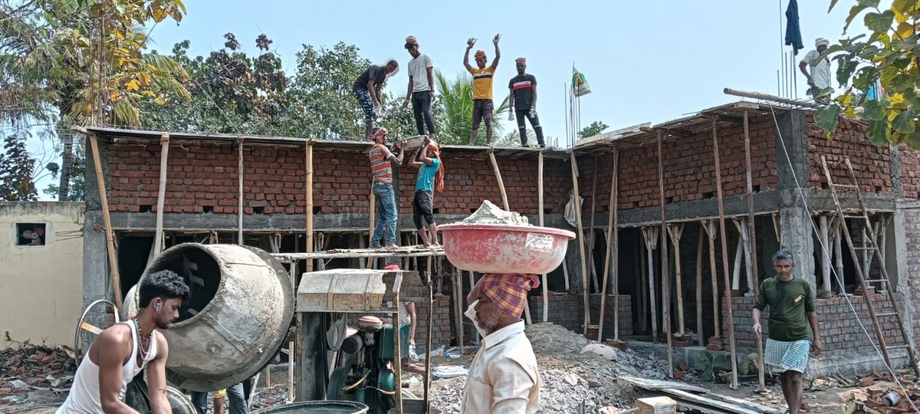 Construction du ＂Home pour séniors＂