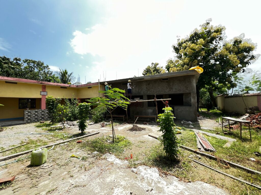 Gros œuvre : vue d'ensemble.